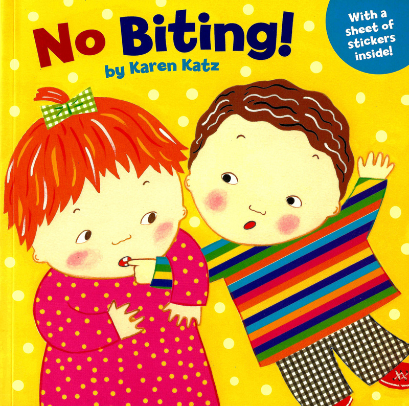 La portada de un libro infantil de la autora Karen Katz, titulado “No Morder”.