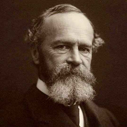 Photograph of William James from 1902. 